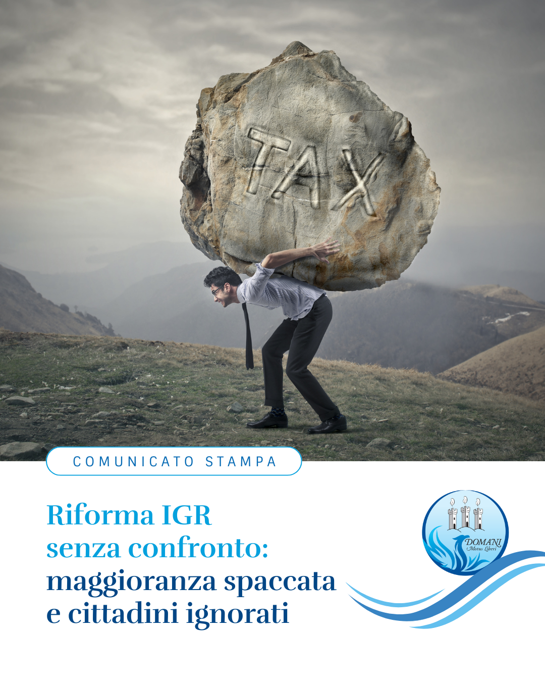 Riforma IGR senza confronto: maggioranza spaccata e cittadini ignorati