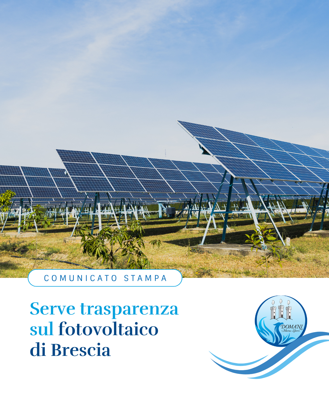 Serve trasparenza sul fotovoltaico di Brescia
