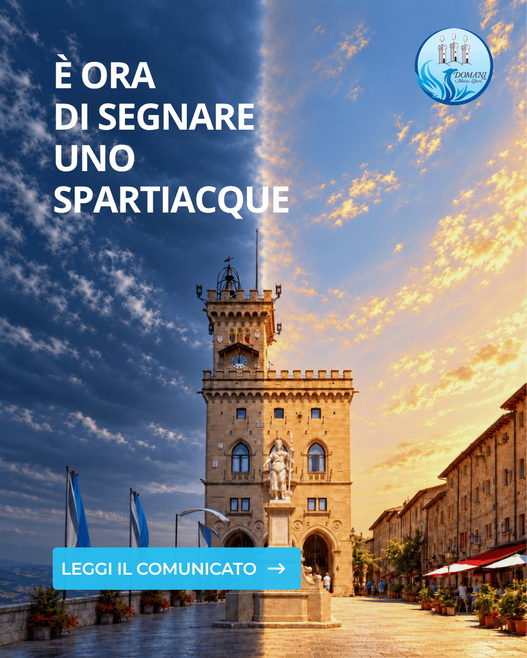 È ora di segnare uno spartiacque